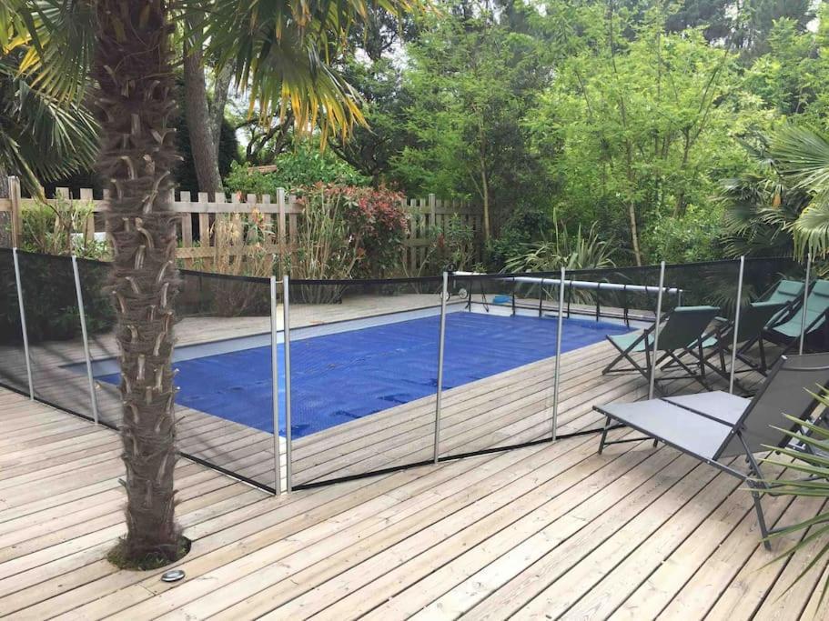 Villa Arcachon 12 Pers Avec Piscine Chauffee 1 Mai Au 30 Sept Dış mekan fotoğraf